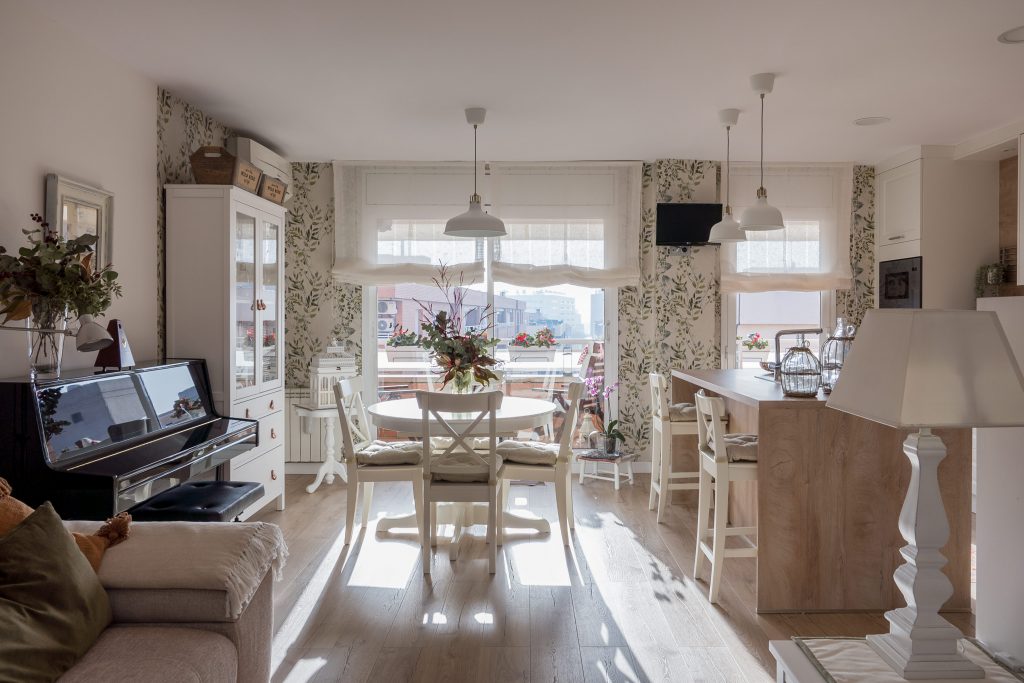 Una vivienda viva y llena de personalidad.
