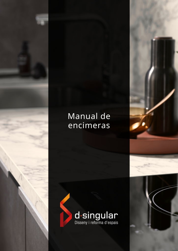 Descarga este manual de encimeras de cocinas para descubrir todas las posibilidad que existen a la hora de diseñar este espacio. 
